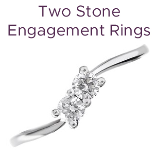 Click to view our two stone engagement rings